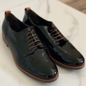 AGL Attilio Giusti Leombruni Patent Leather Oxford